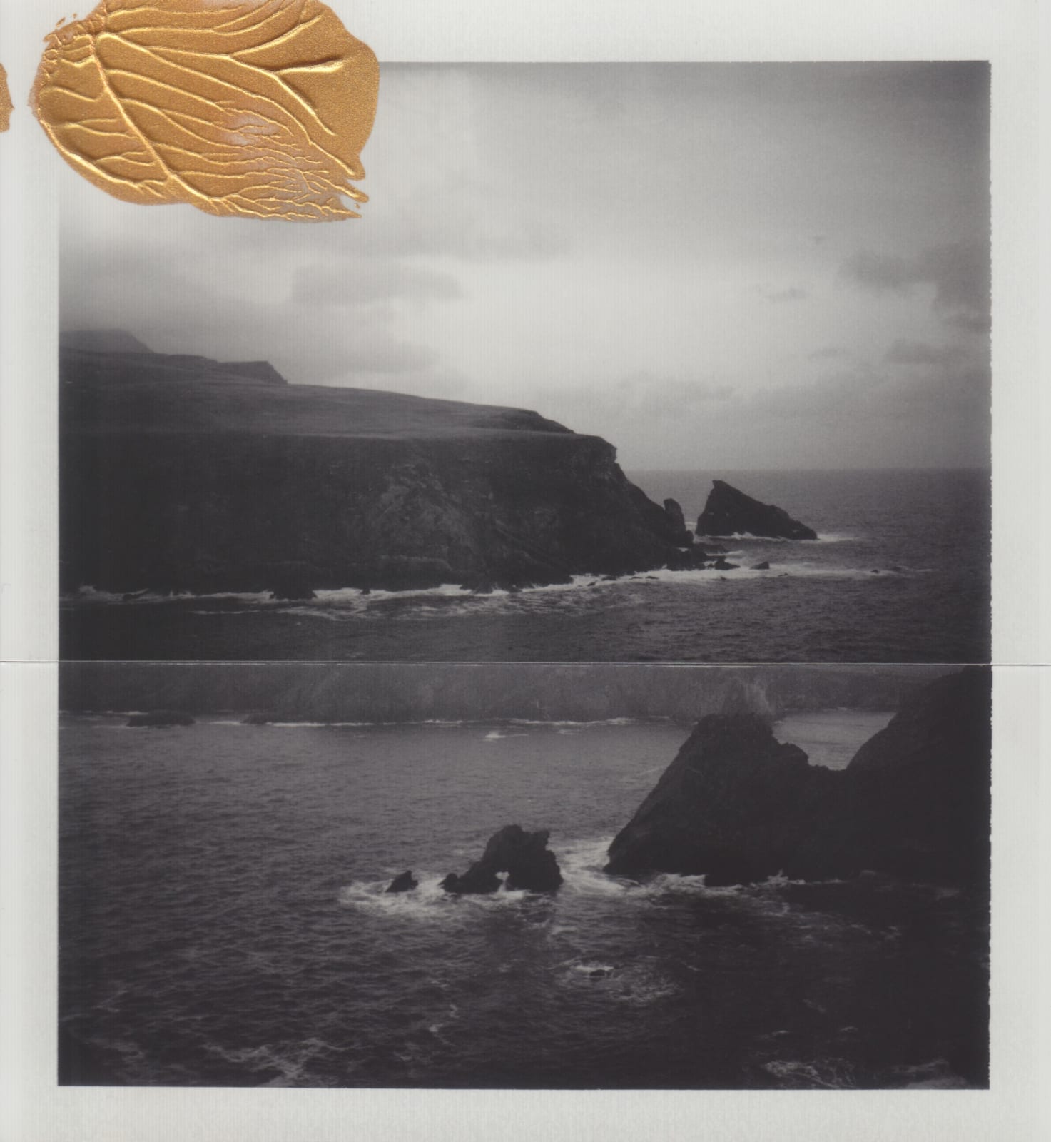 Cyrus Mahboubian, Seascape, Ireland (Gold), 2024