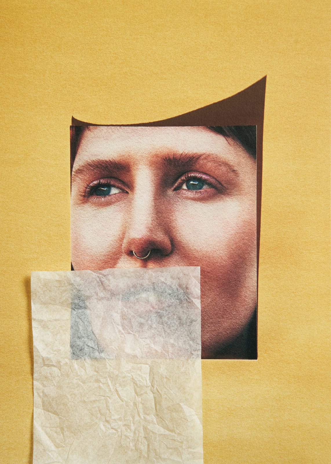 Alma Haser, Not to take a sheet of paper in front of the mouth (Kein Blatt vor den Mund nehmen), 2024