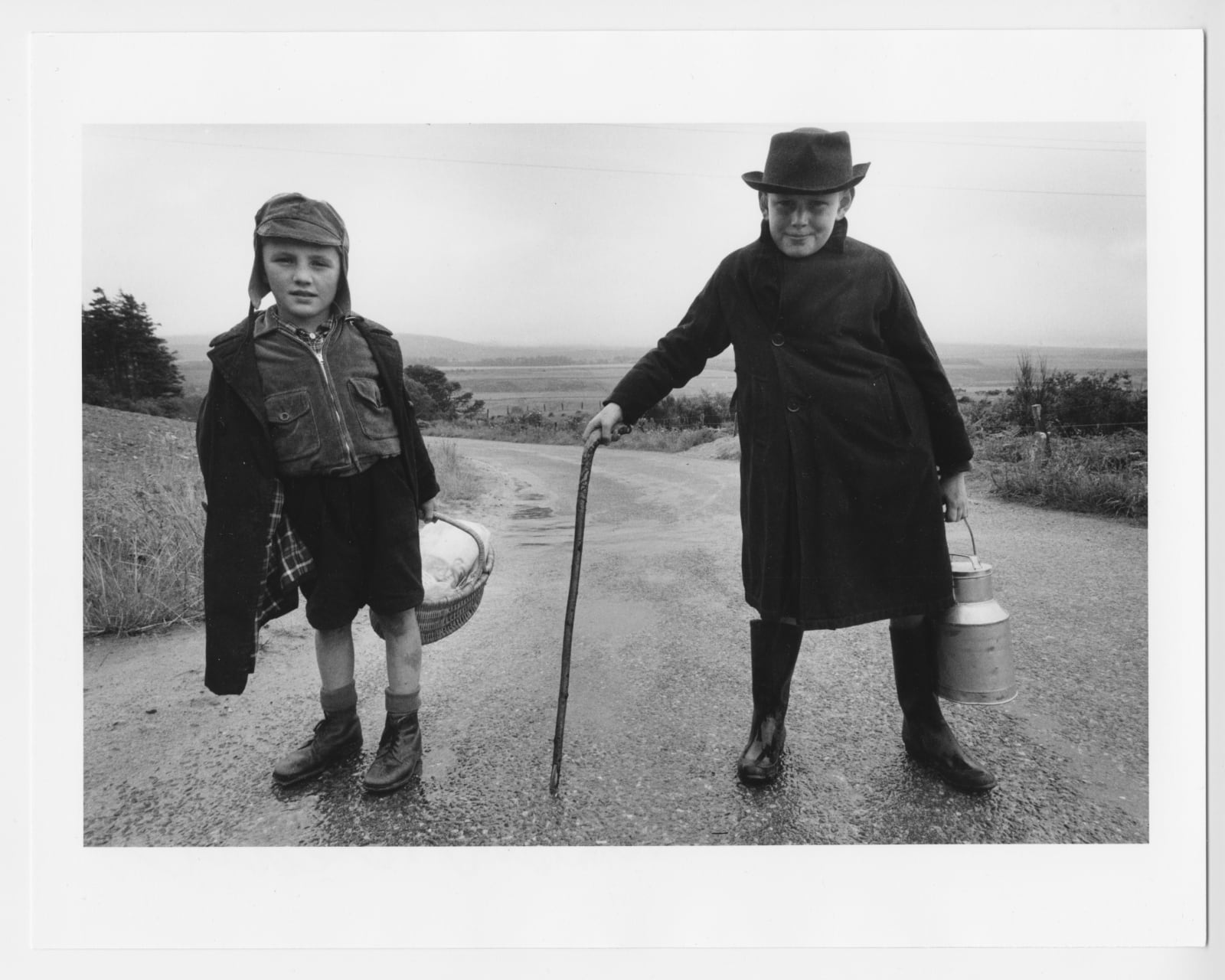 Exclusive Editions, William Klein, Two Boys Near Inverness, Scotland, 1963