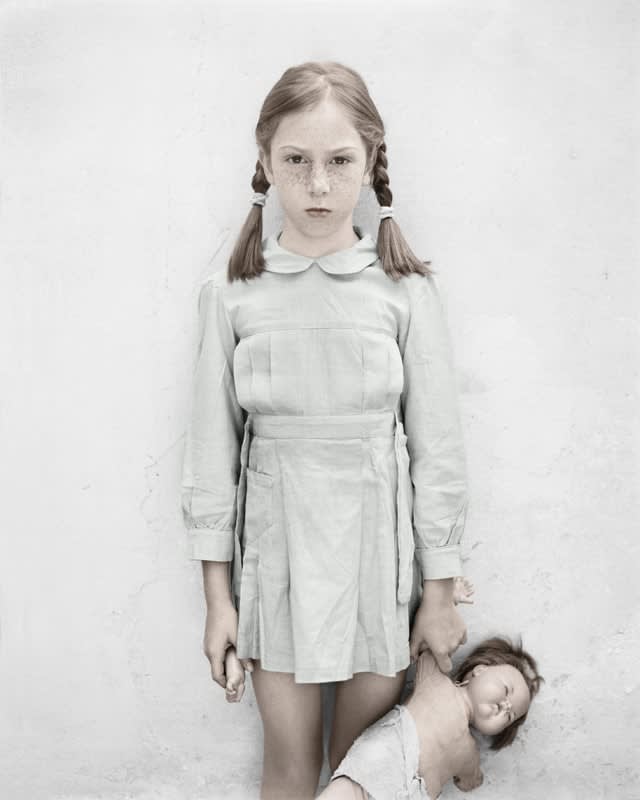 Vee Speers, Untitled #12 (School Girl with Doll), 2007