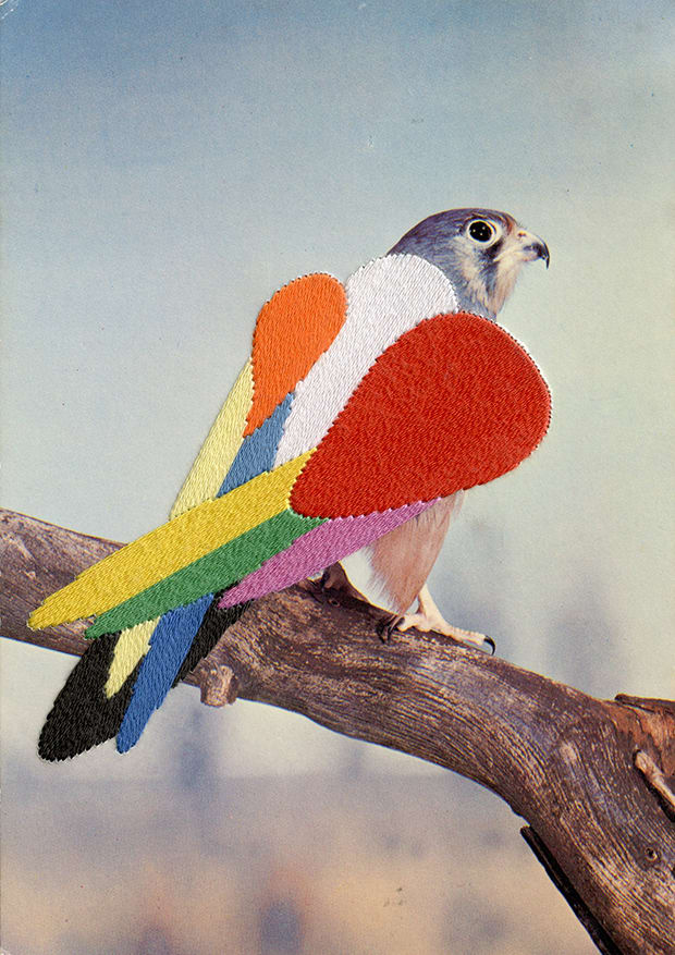 Julie Cockburn, Fashion Victim 1, 2020