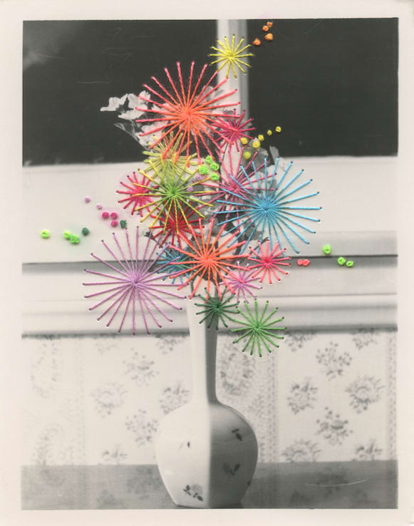 Julie Cockburn, Vase 2, 2021