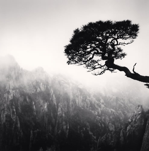 Michael Kenna, Huangshan Mountains, Study 48, Anhui, China, 2010