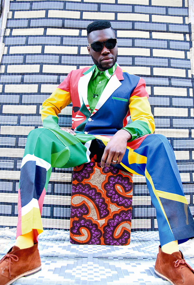 Exclusive Editions, Hassan Hajjaj, Afrikan Boy Sittin', from the series My Rockstars, 2013/1434