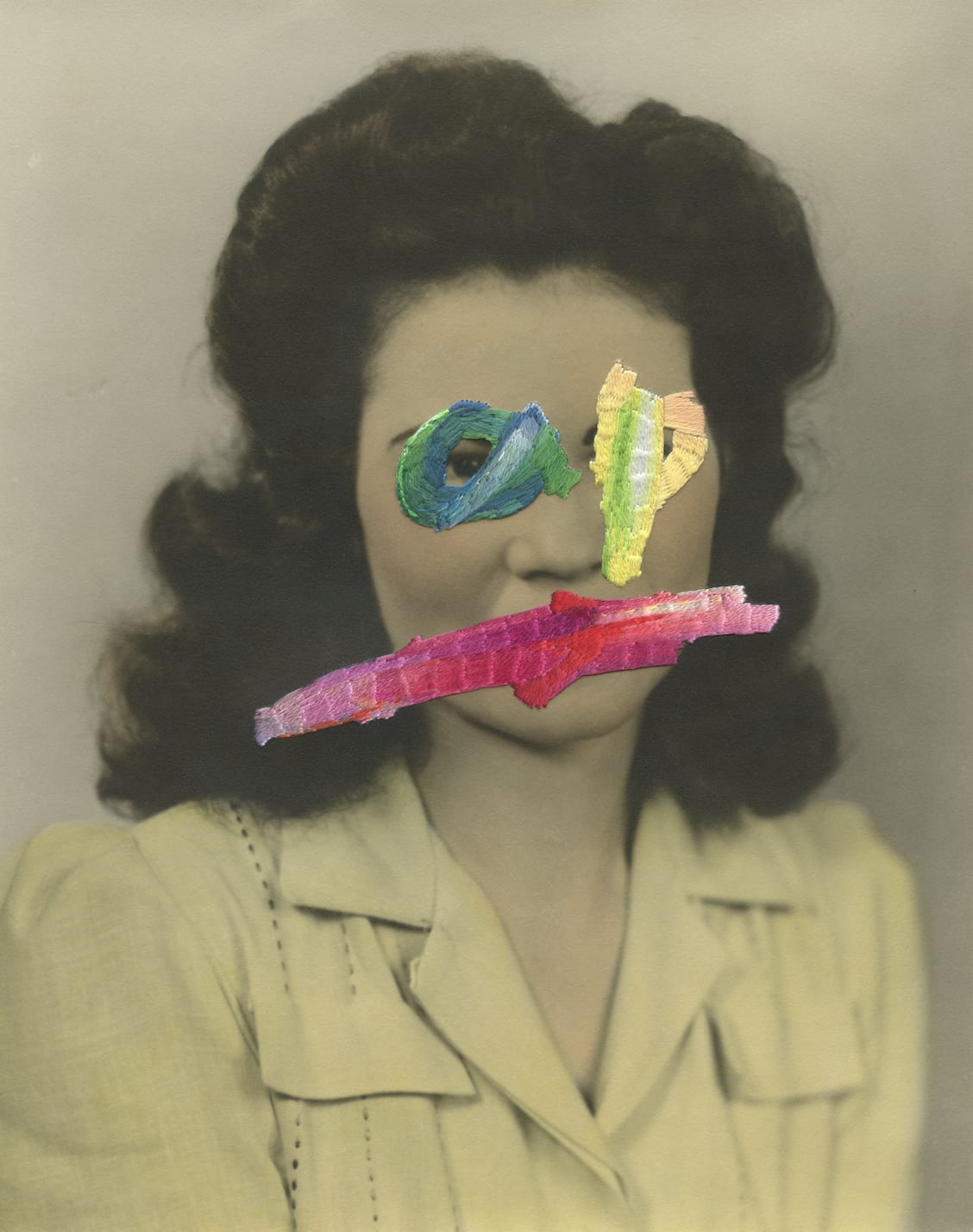 Julie Cockburn, Smudge 2, 2021