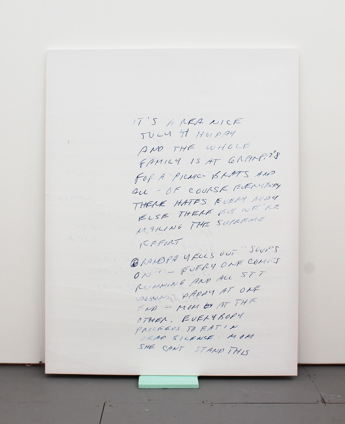 Letter (THE ONLY GOOD IN-LAW IS A DEAD IN-LAW), 2019