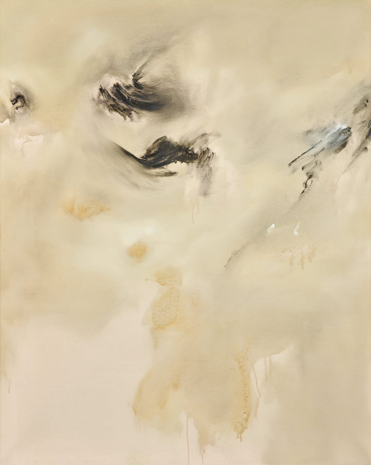 Richard Lin, 撥雲見日Clear Sky 油畫, 1958