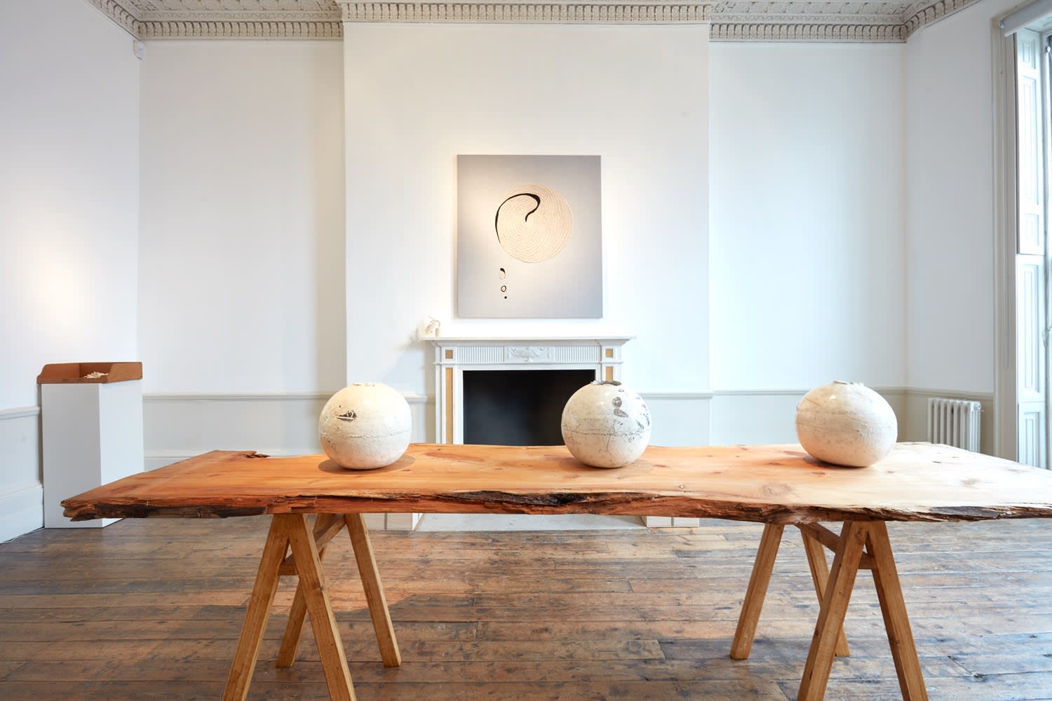 Shiro Tsujimura, Kohiki Round Jar II, 2019