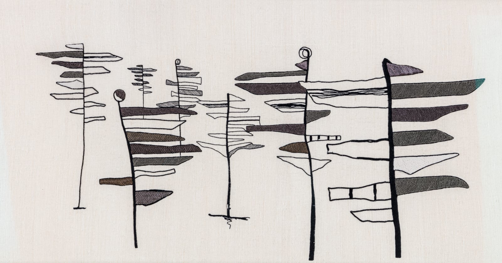 Carolina Mazzolari, Flags in Landscape, 2020