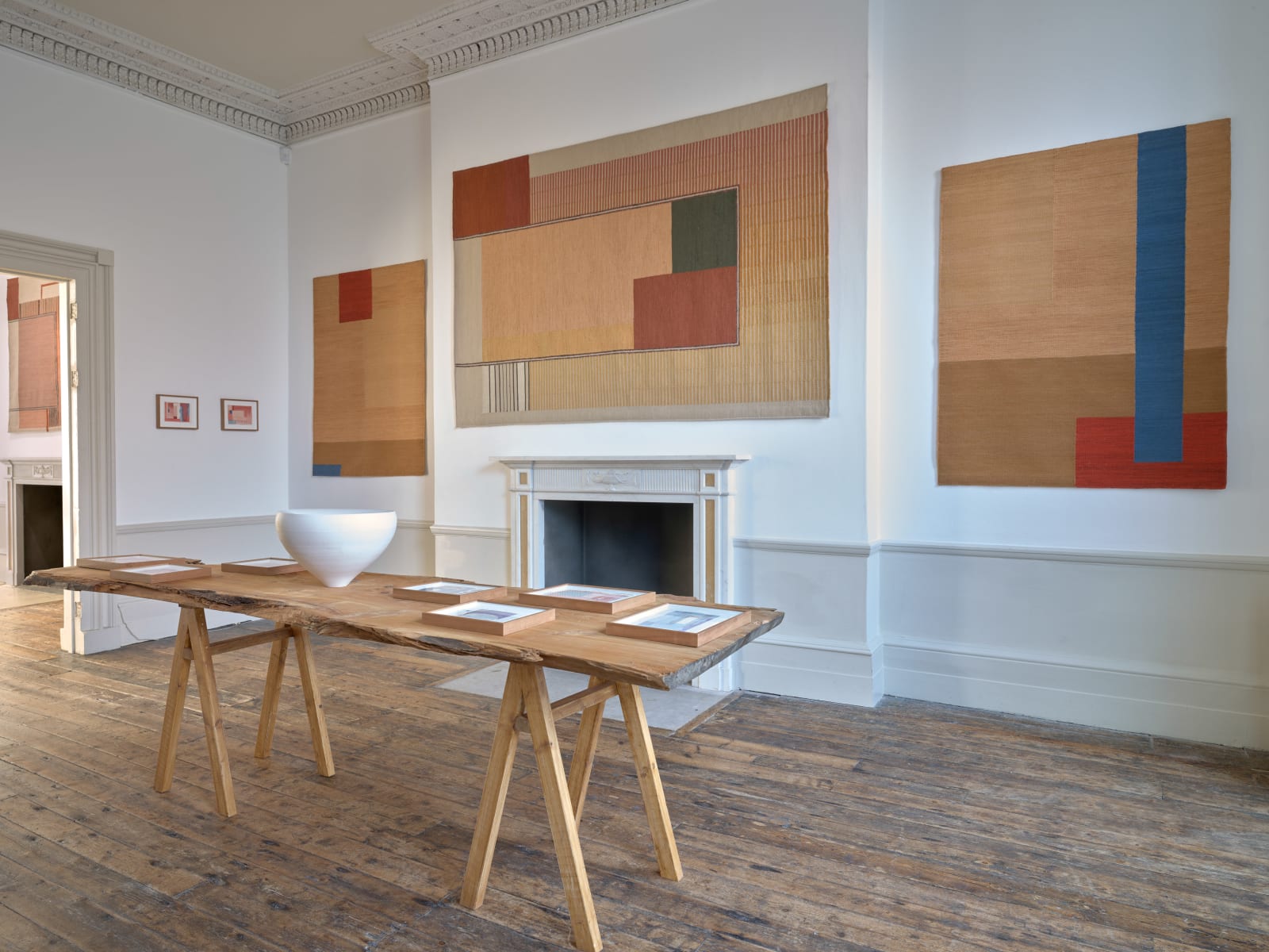 Sussy Cazalet, Ochre & Red - Study II, 2023