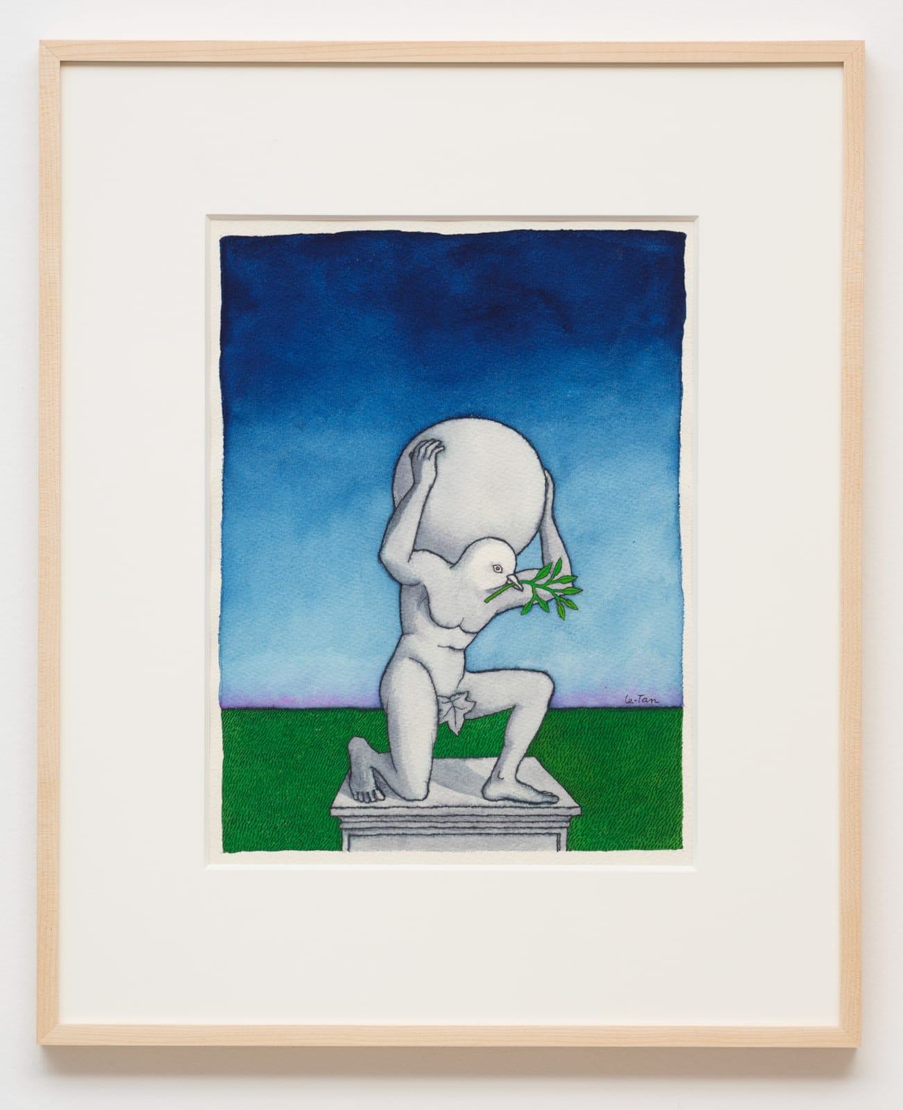 Pierre Le-Tan, Study for The New Yorker, 1960s
