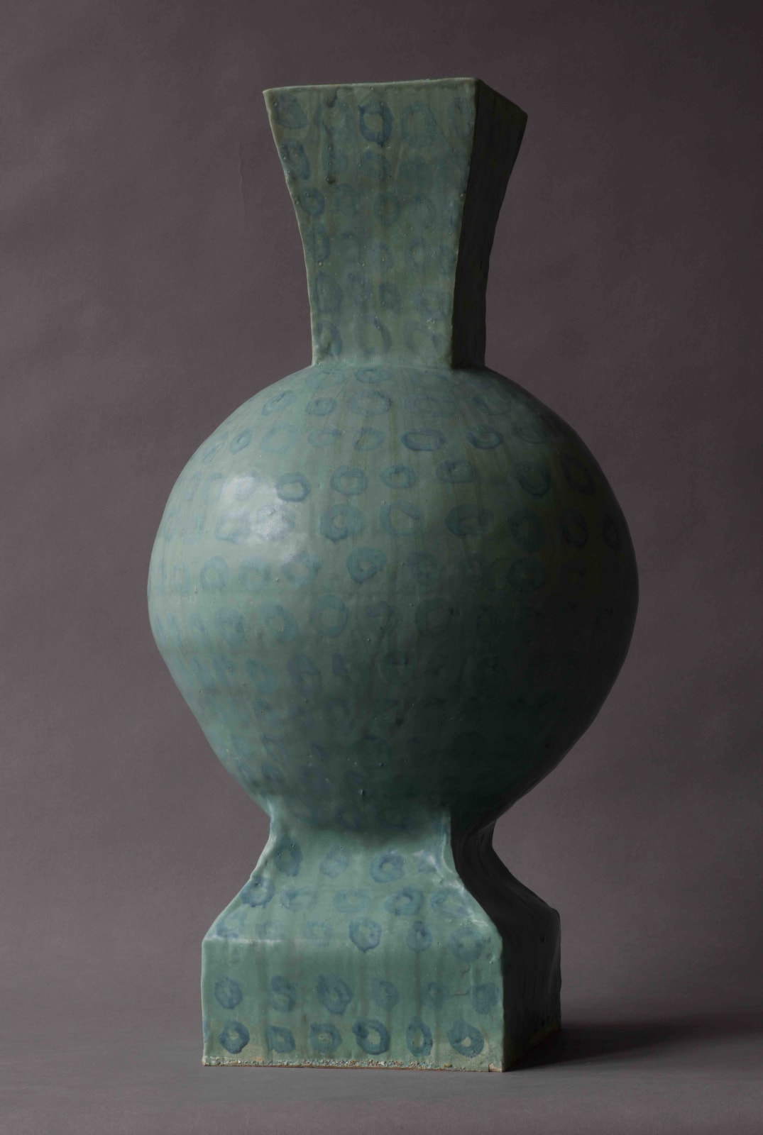 Peter Schlesinger, Green Circles, 2018