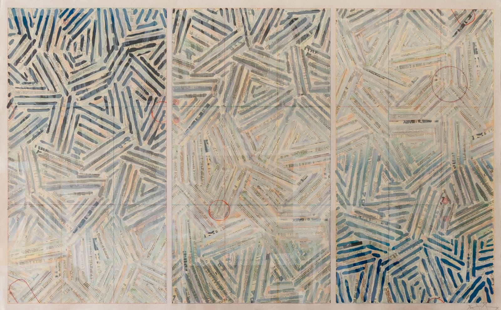 Jasper Johns, Usuyuki, 1981