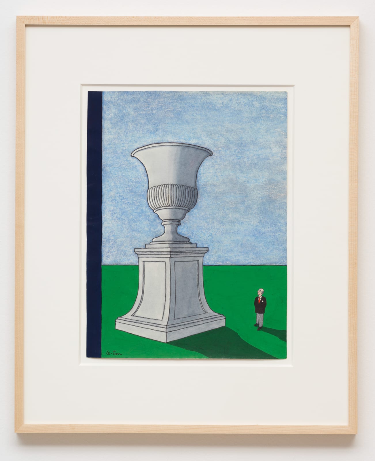 Pierre Le-Tan, Study for The New Yorker, 1970s