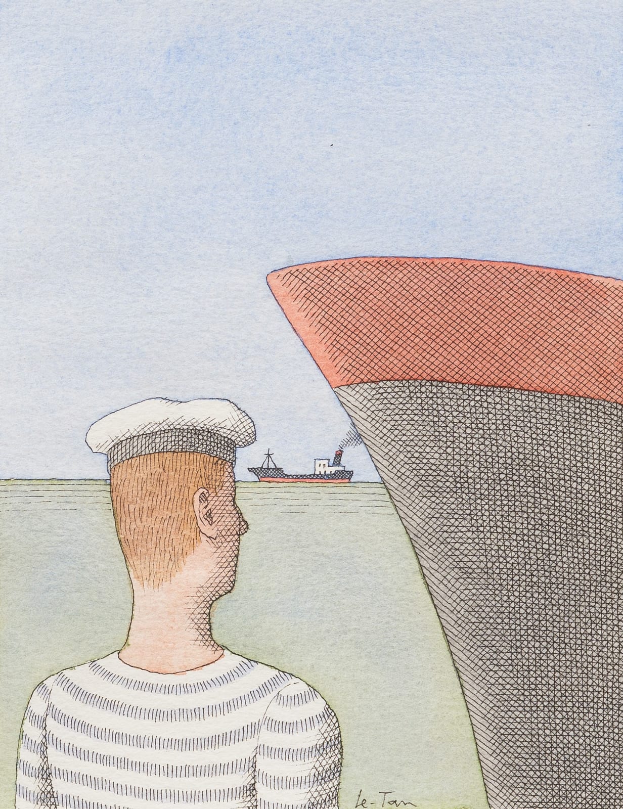 Pierre Le-Tan, Contre Ordre (by Pierre Herbart), 1990s