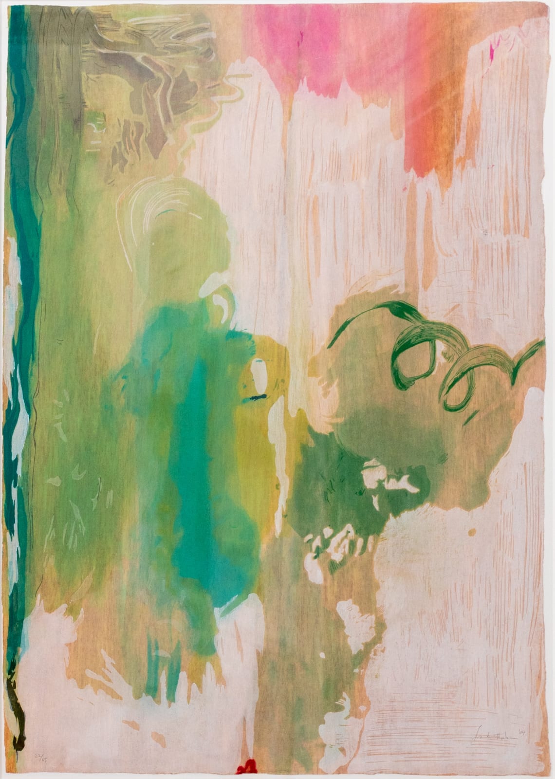 Helen Frankenthaler, Snow Pines, 2004