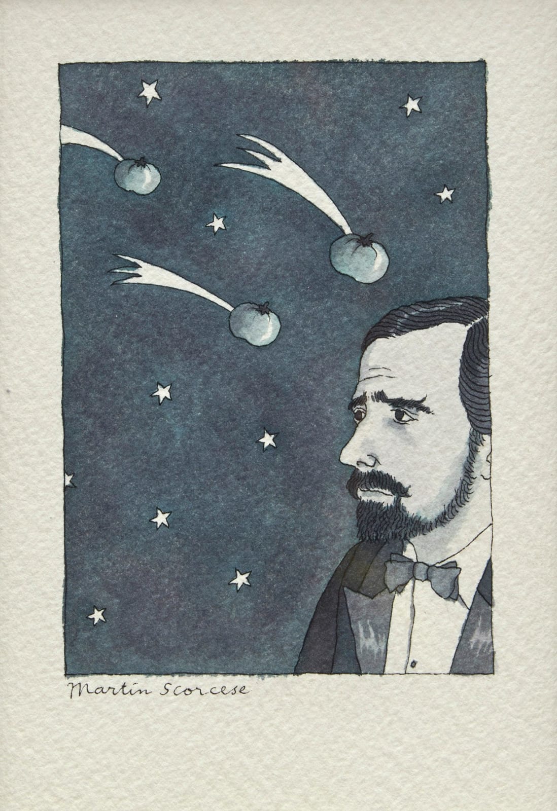 Pierre Le-Tan, Martin Scorcese, 1980s - 1990s