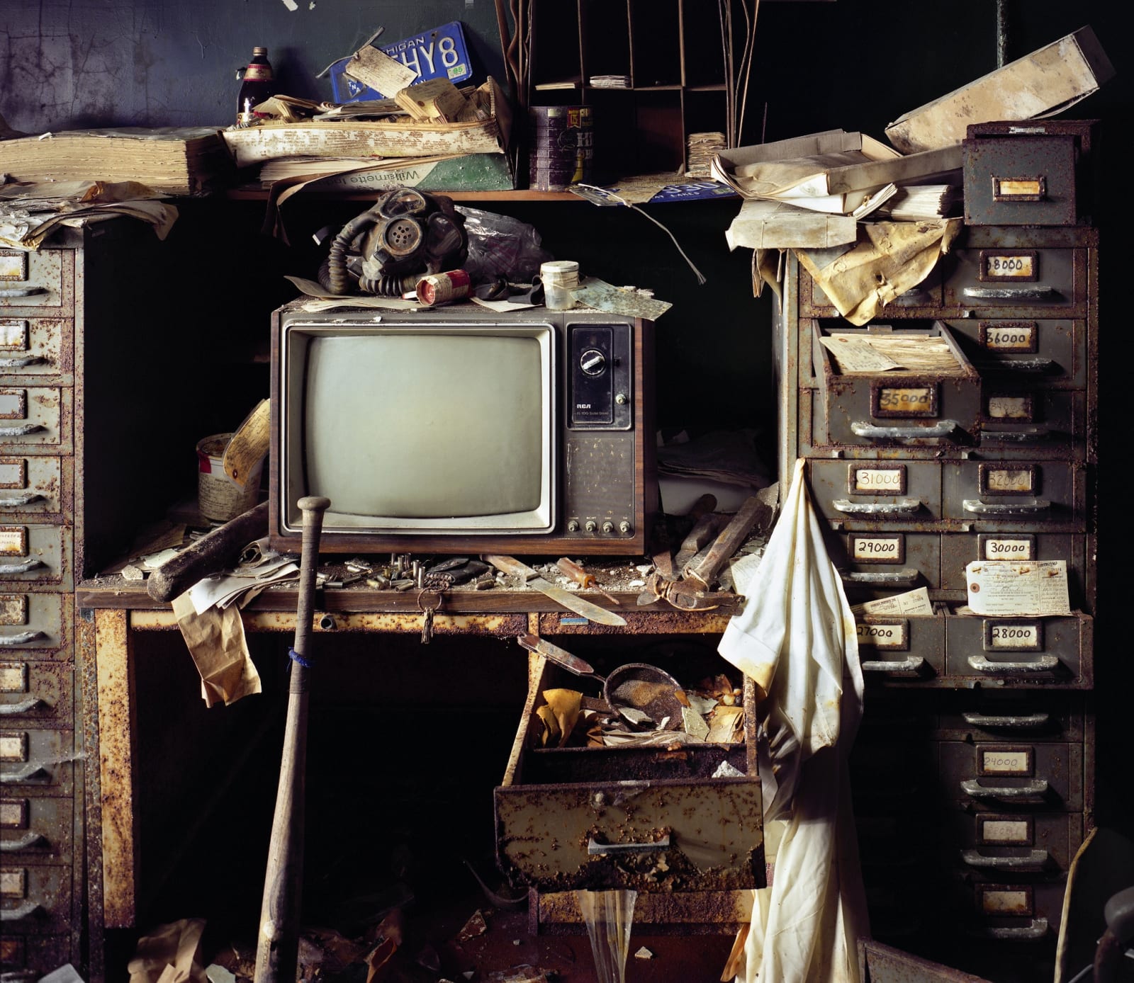 Yves Marchand & Romain Meffre, Evidence Room, Highland Park Police Station, 2006