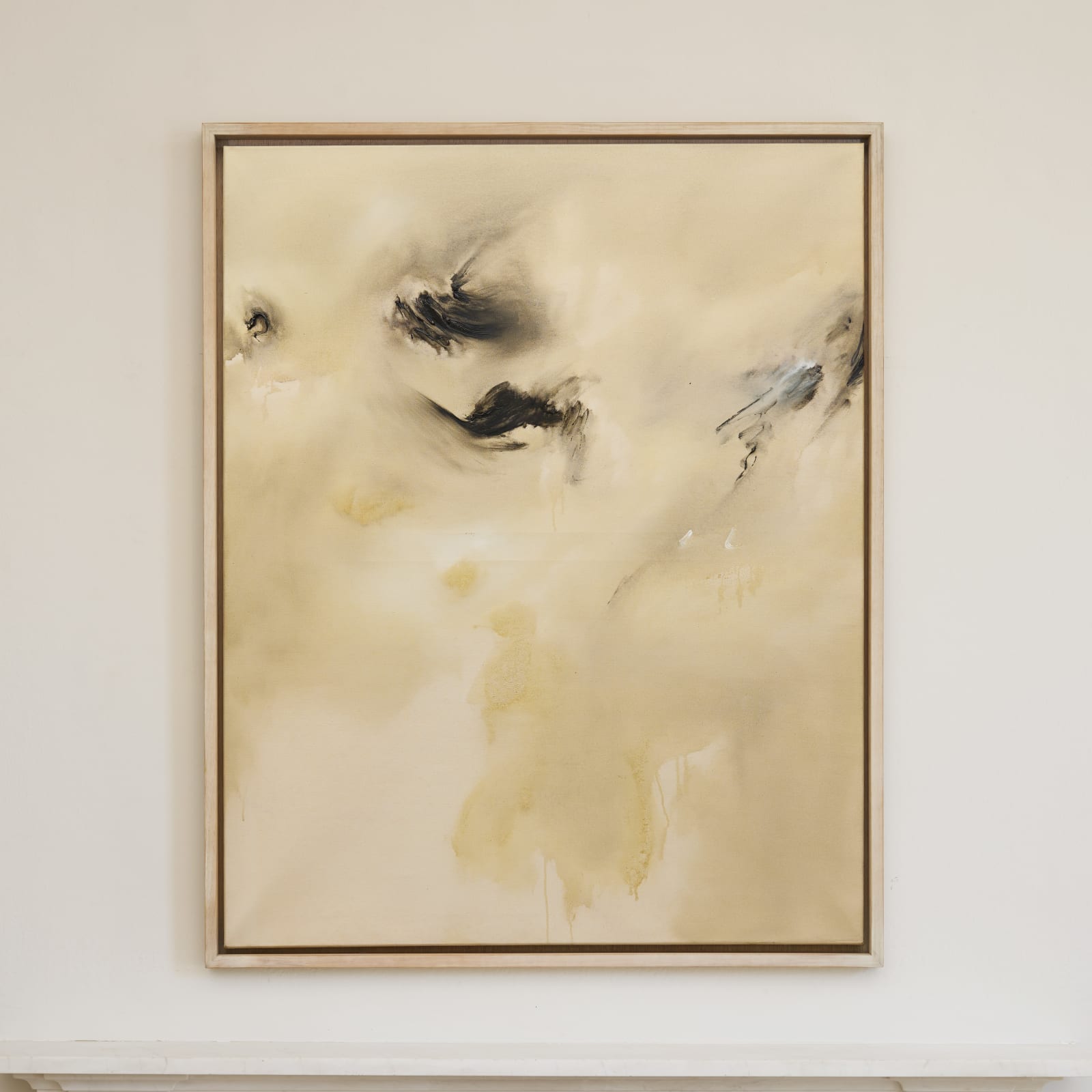 Richard Lin, 撥雲見日Clear Sky 油畫, 1958