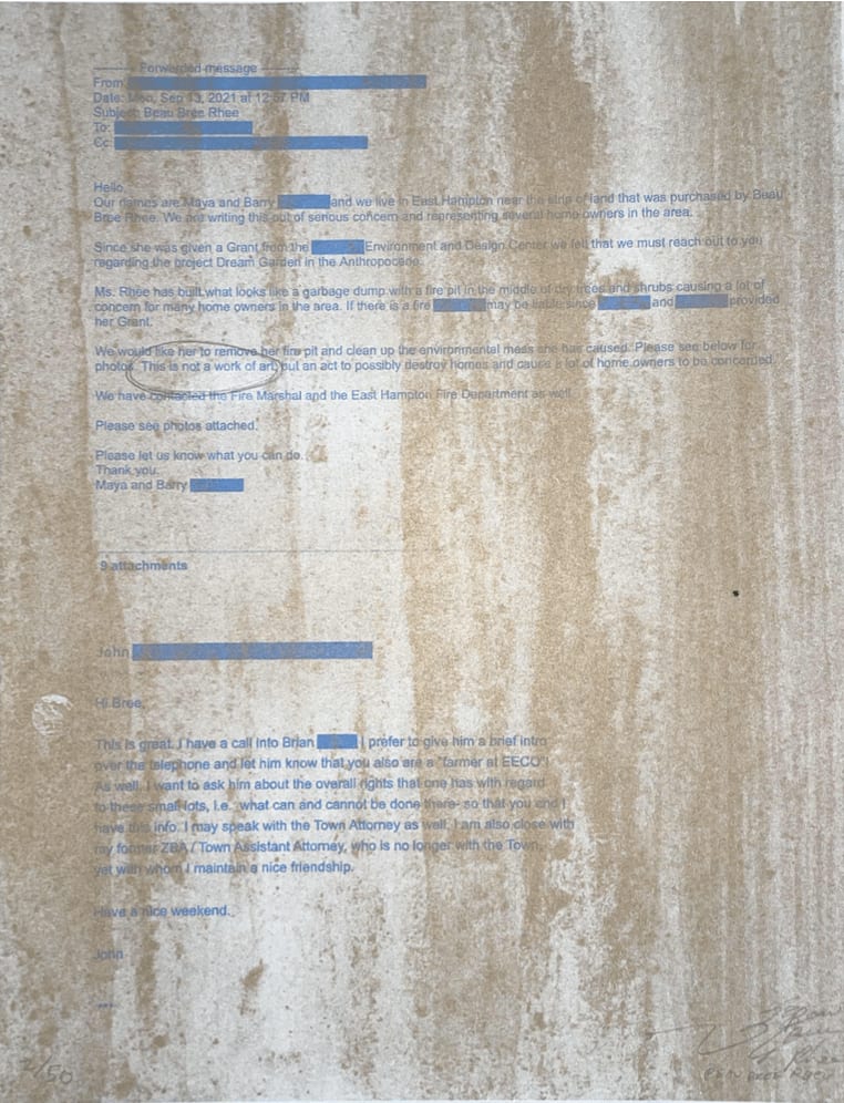 Beau Rhee, This is not a work of art, 2022