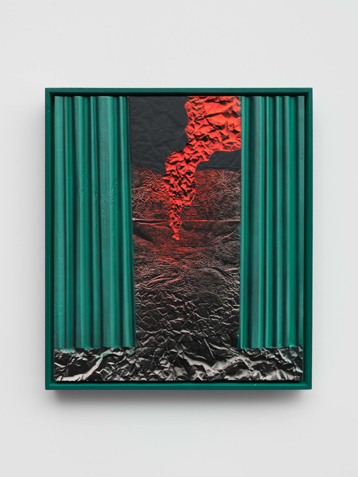 Pajtim Osmanaj, Untitled, (The Grandstand Inflamed Series), 2021