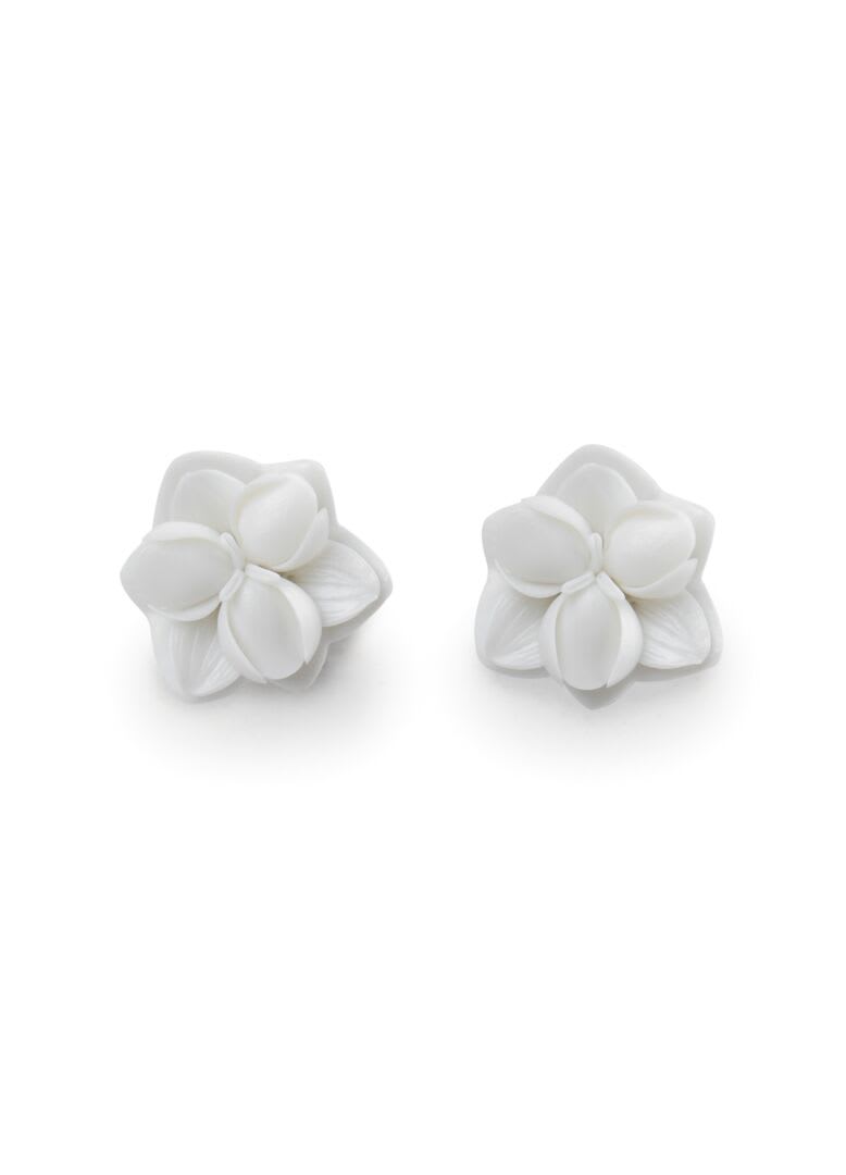 LLADRÓ, Orchid Stud Earrings