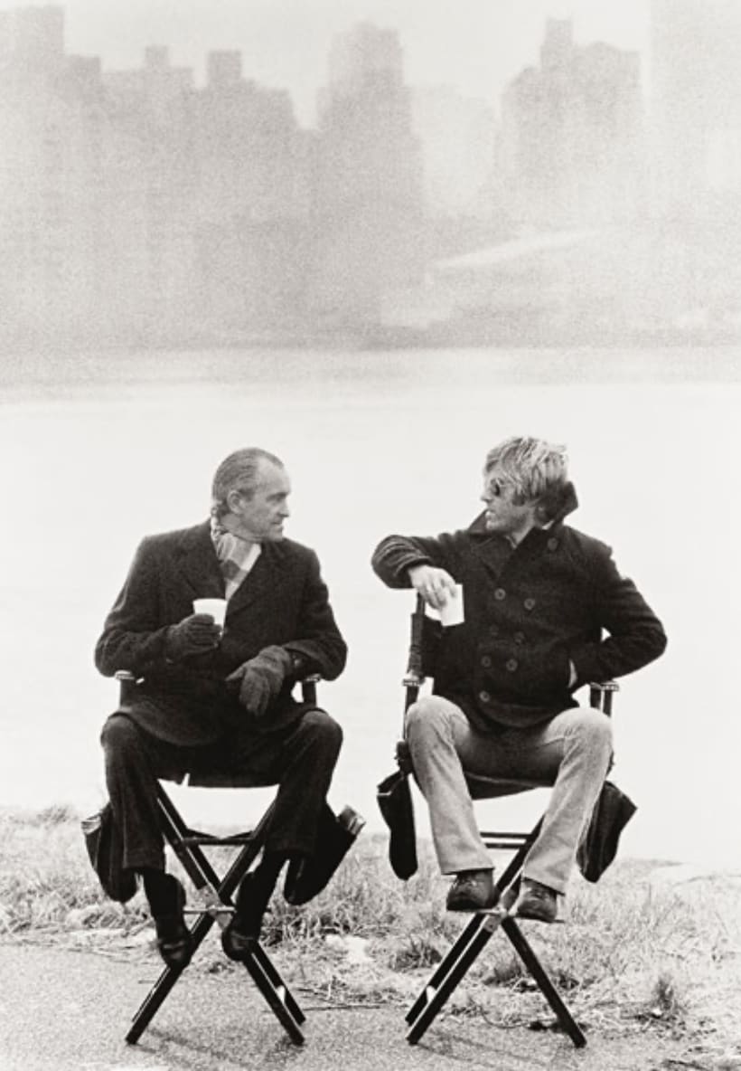 Terry O'Neill, ROBERT REDFORD WITH RICHARD HELMS, 1974