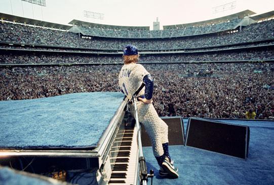 Terry O'Neill, ELTON JOHN LIVE AT DODGER STADIUM, 1975