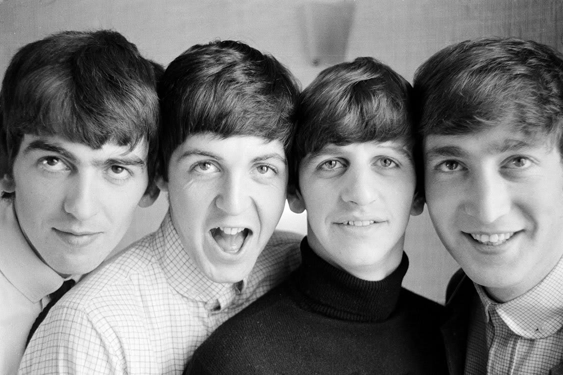 NORMAN PARKINSON, The Beatles Smiling, 1963