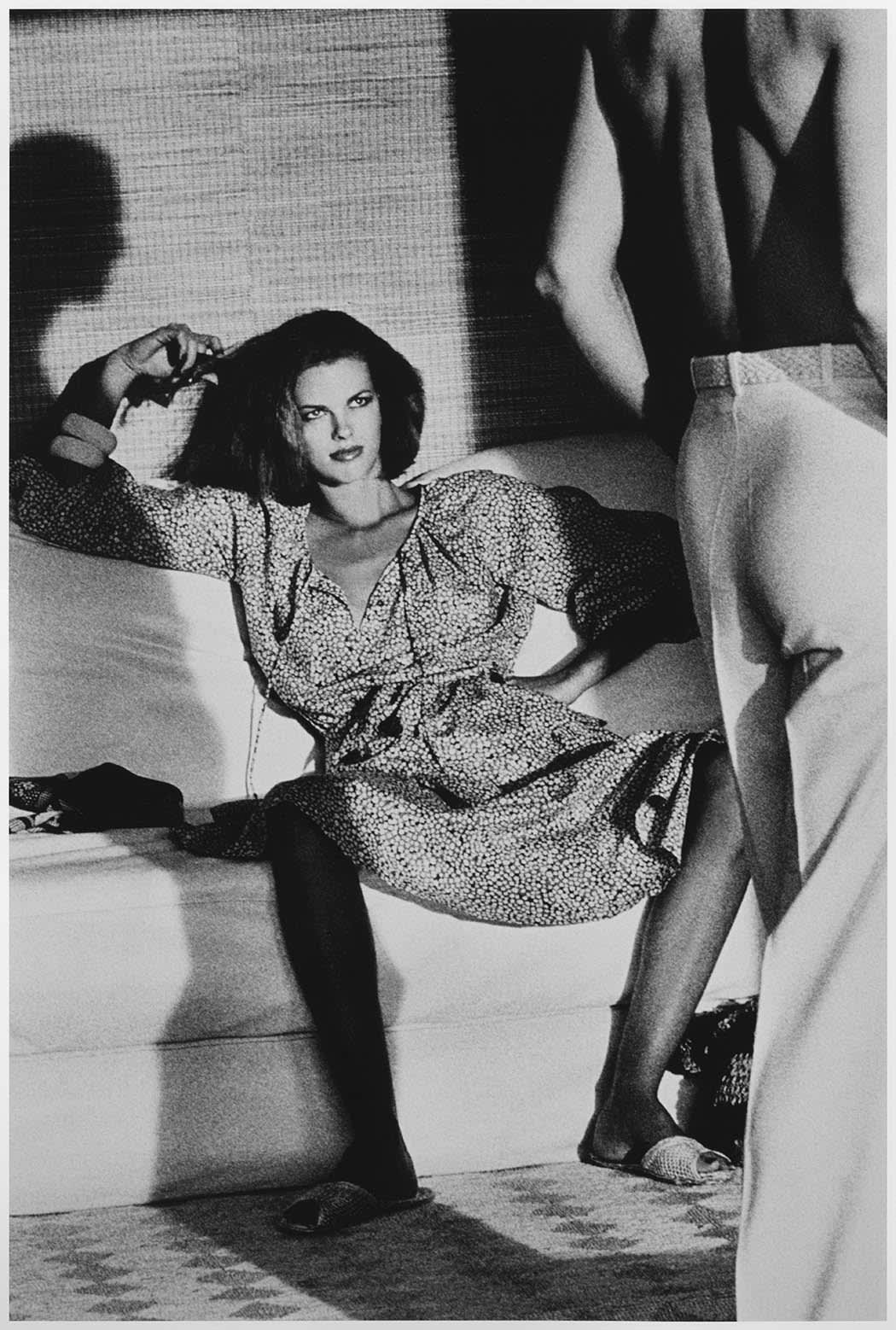 HELMUT NEWTON, Woman Examining Man, 1978