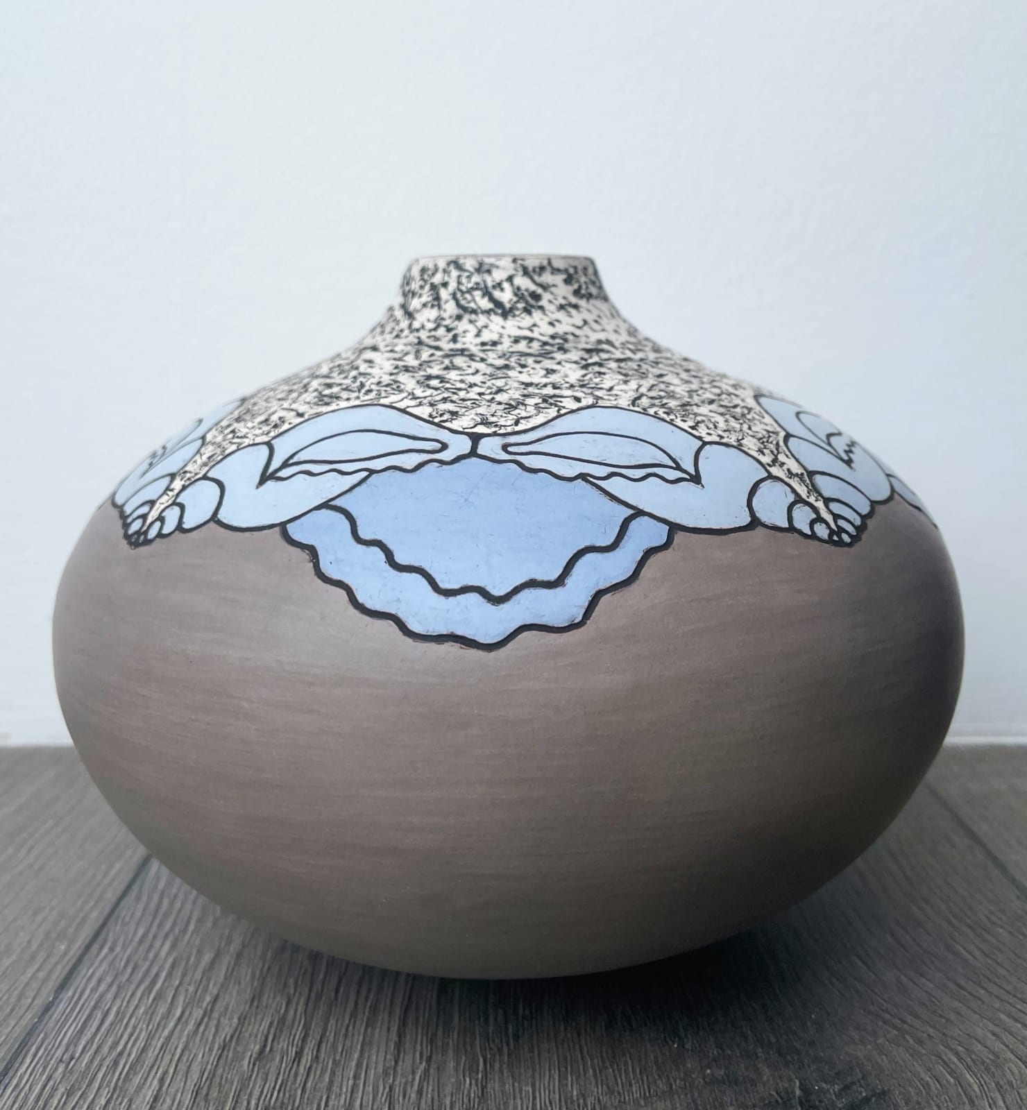 Lola Swain, Artist, Ceramic Pots, Pottery, Turner Art Perspective Essex, Chelmsford Art Gallery