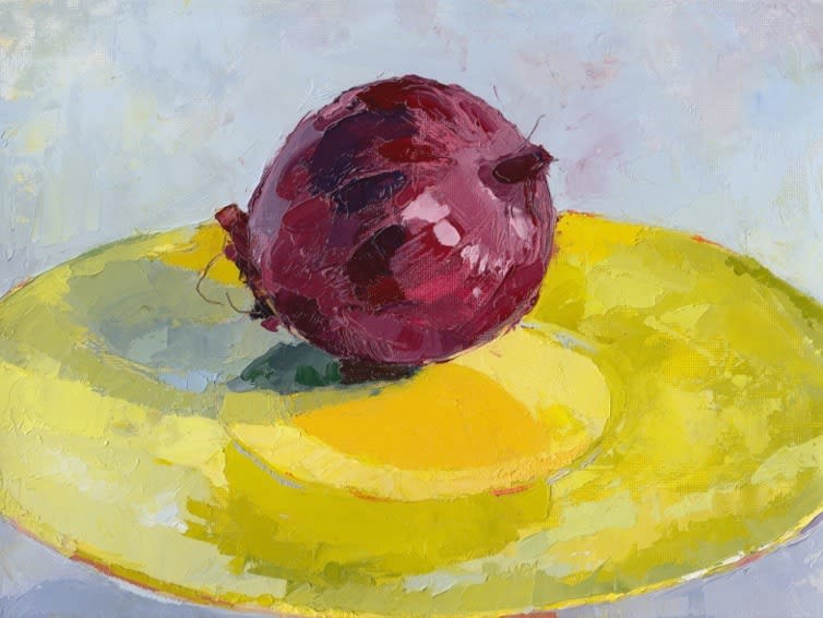 Carol Peace, Red Onion Yellow Plate