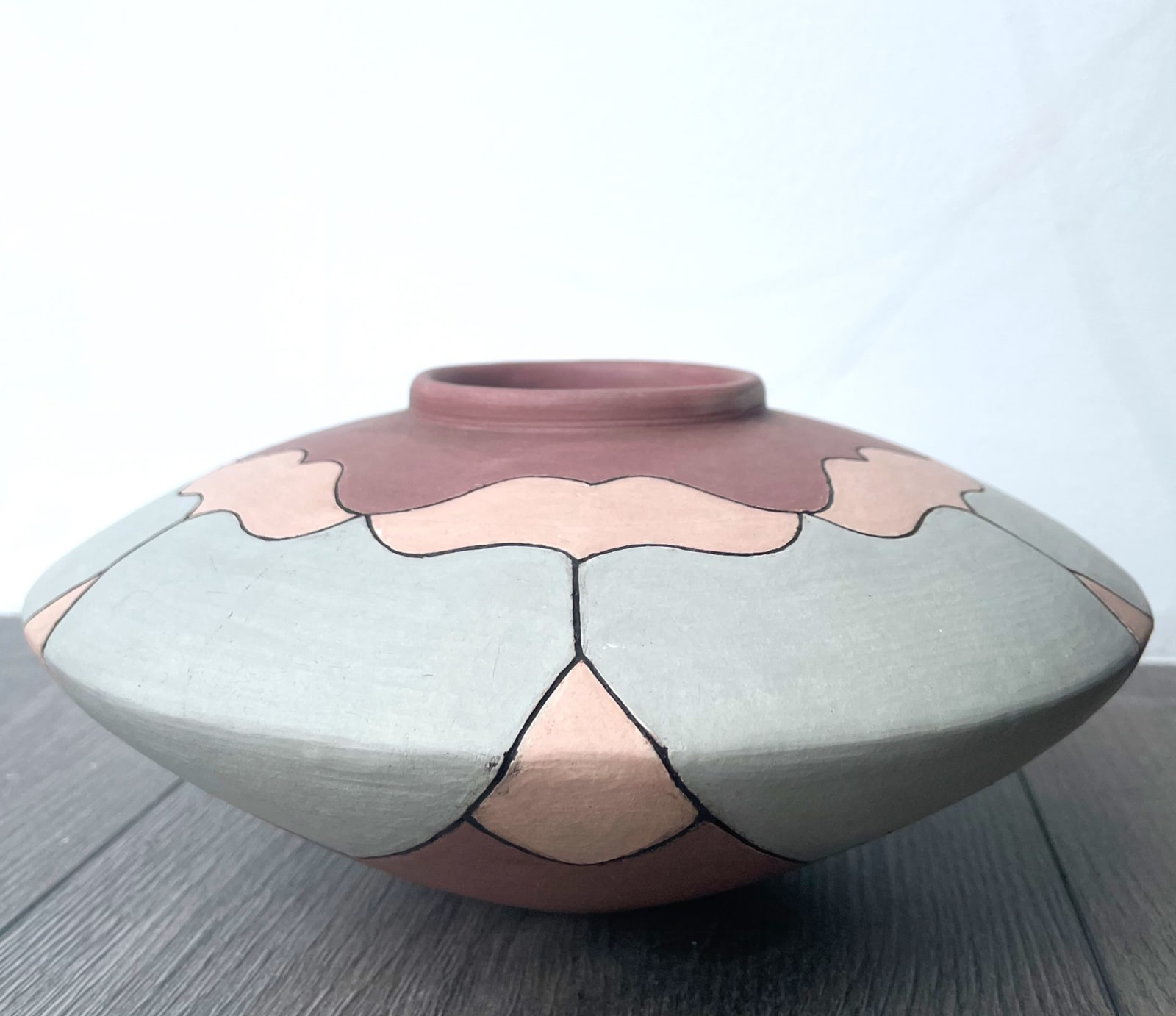 Lola Swain, British potter and ceramic artist, Turner Art Perspective, Essex art gallery, Shenfield