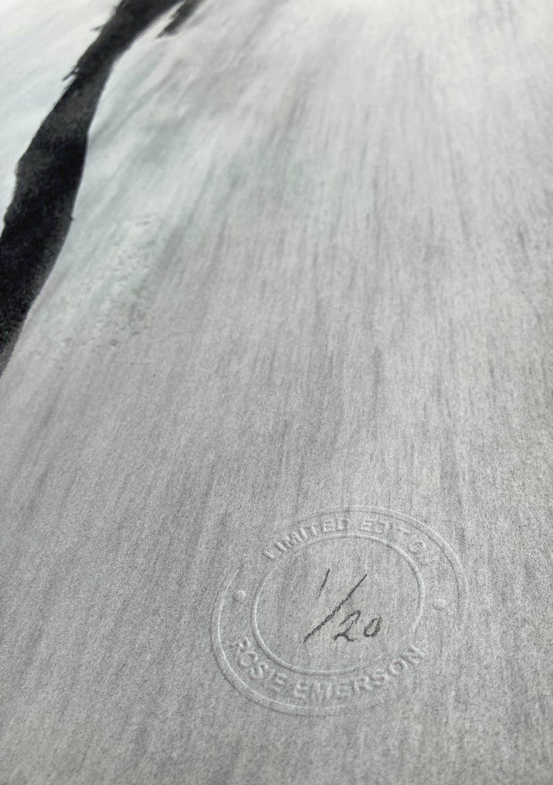 Rosie Emerson embossed stamp
