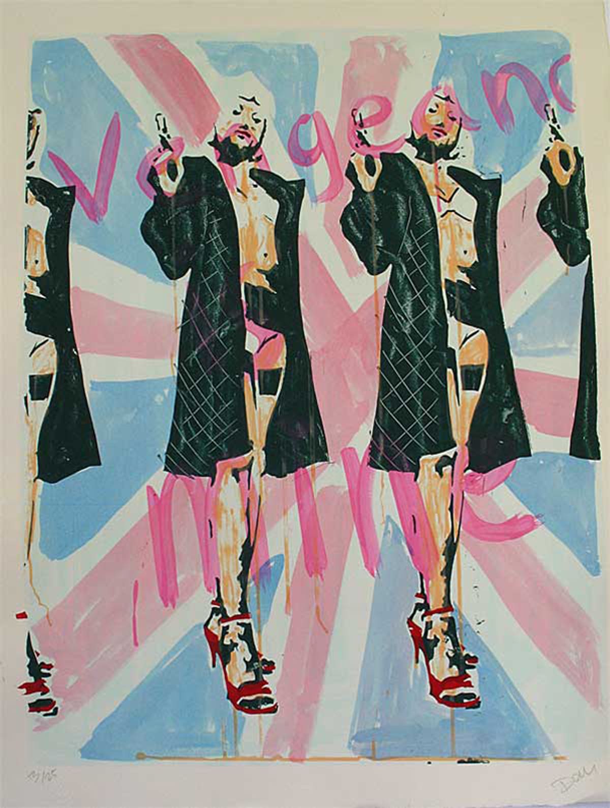 Dom Pattinson, Pulp Art (Vengeance Is Mine), 2011