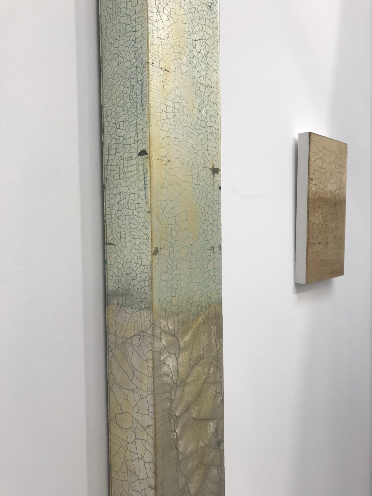 Gold leaf & Mixed media panels