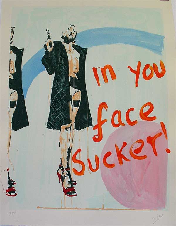 Dom Pattinson, Pulp Art (In Your Face Sucker), 2011