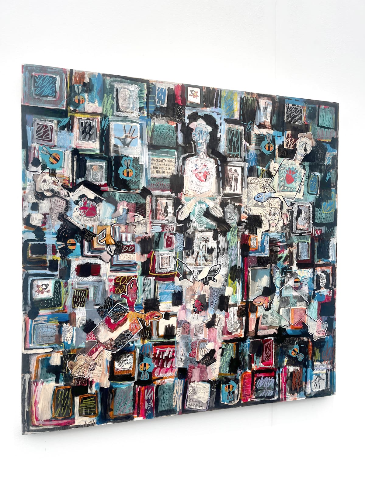 Simon Kirk, British Artist, Painter with use of Poetry and text, Turner Art Perspective, Essex Art Gallery, Shenfield & Chelmsford