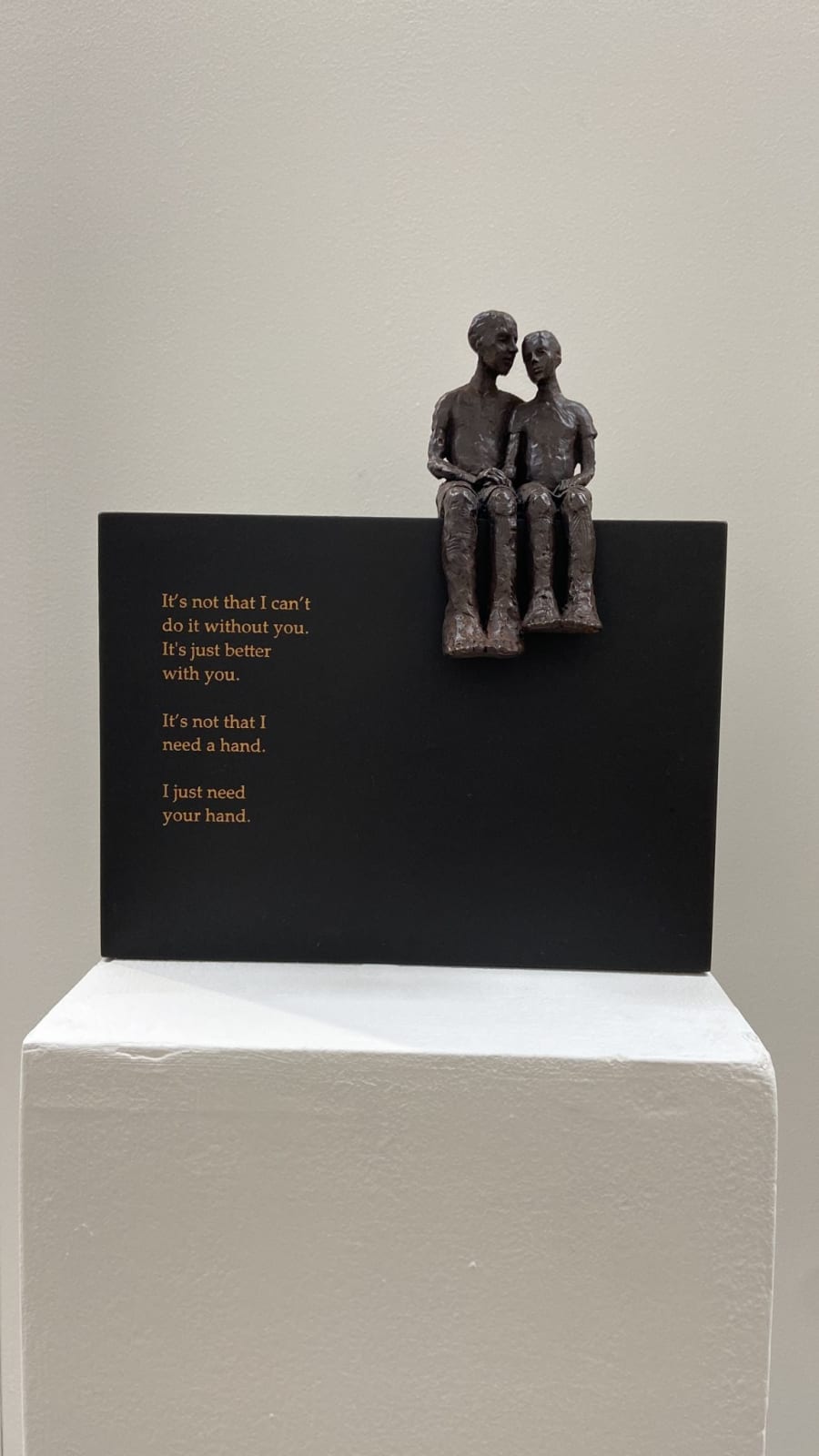 Carol Peace, Your Hand - poetry block