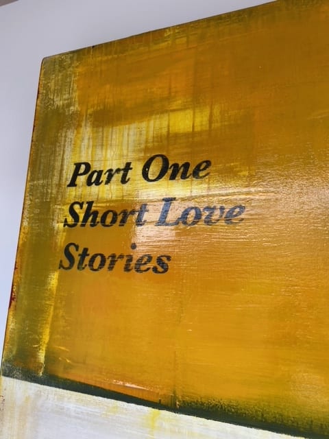 Yellow classic Penguin book cover - If You Ever Leave Me I'm Coming With You