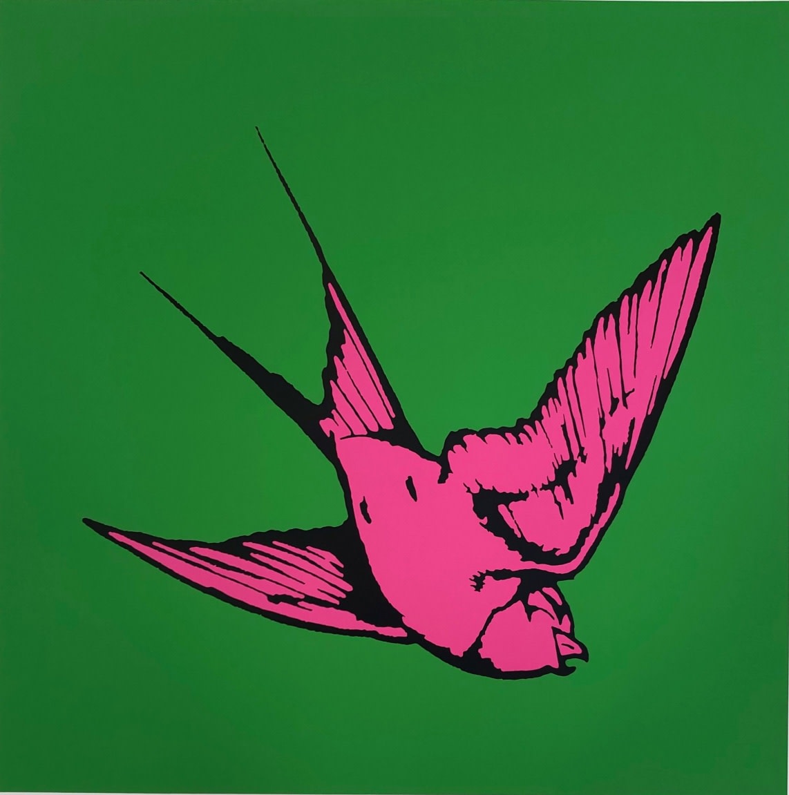 Dan Baldwin, Love & Light - Green & Pink, 2020