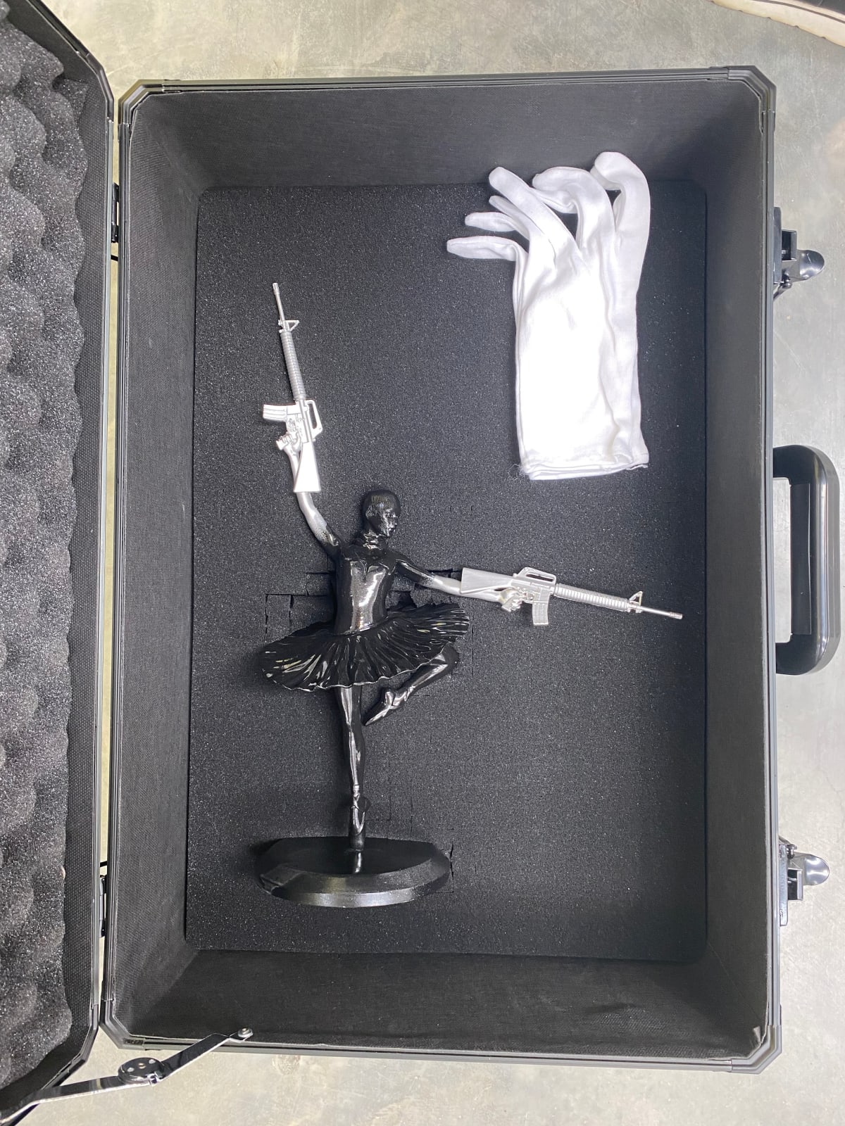 Maxim (The Prodigy), Black & Silver Balaclava Ballerina, 2021