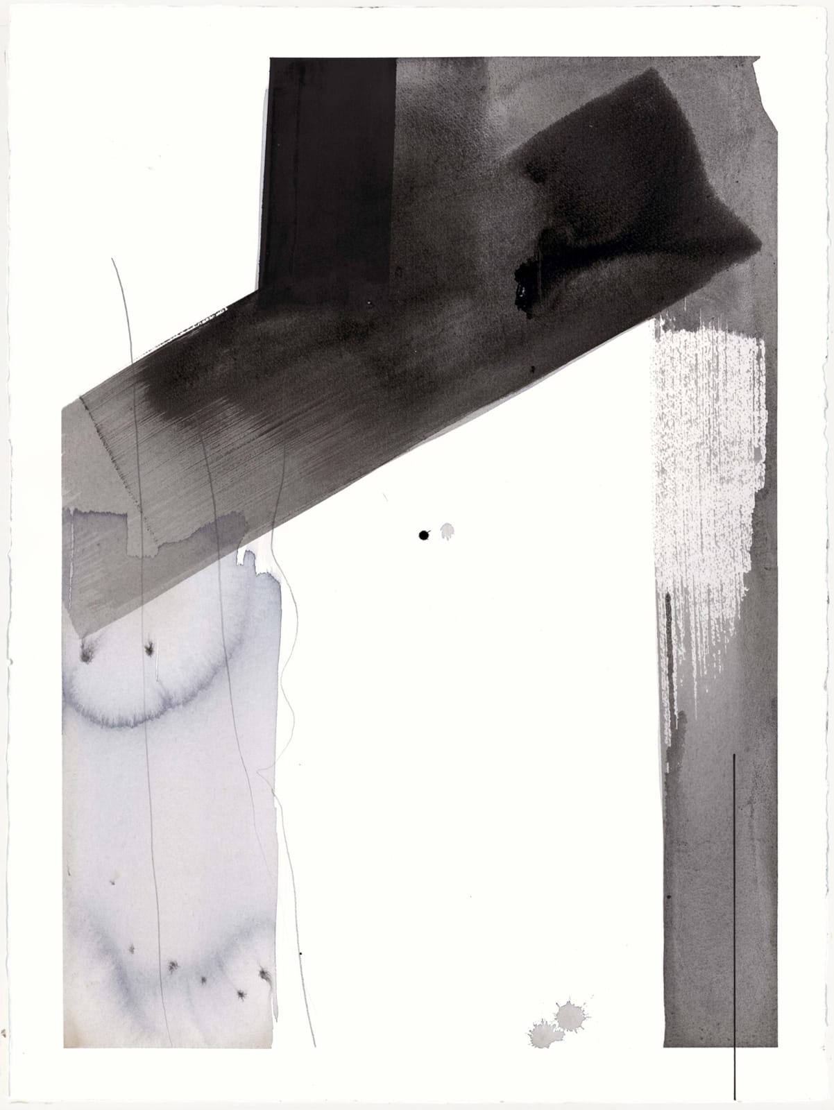 Anna F Macdonald, Artist, Light VIII, Abstract, Black, White, Work on Paper, Original Art, Turner Art Perspective, Essex Chelmsford Art Gallery