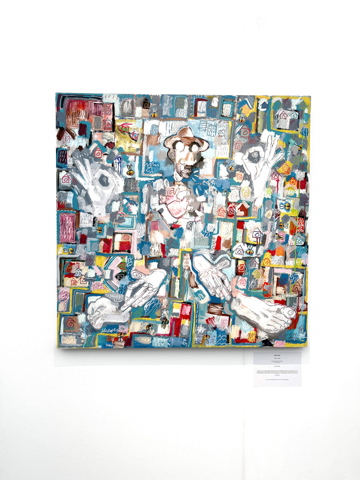 Simon Kirk, British Artist, Painter with use of Poetry and text, Turner Art Perspective, Essex Art Gallery, Shenfield & Chelmsford
