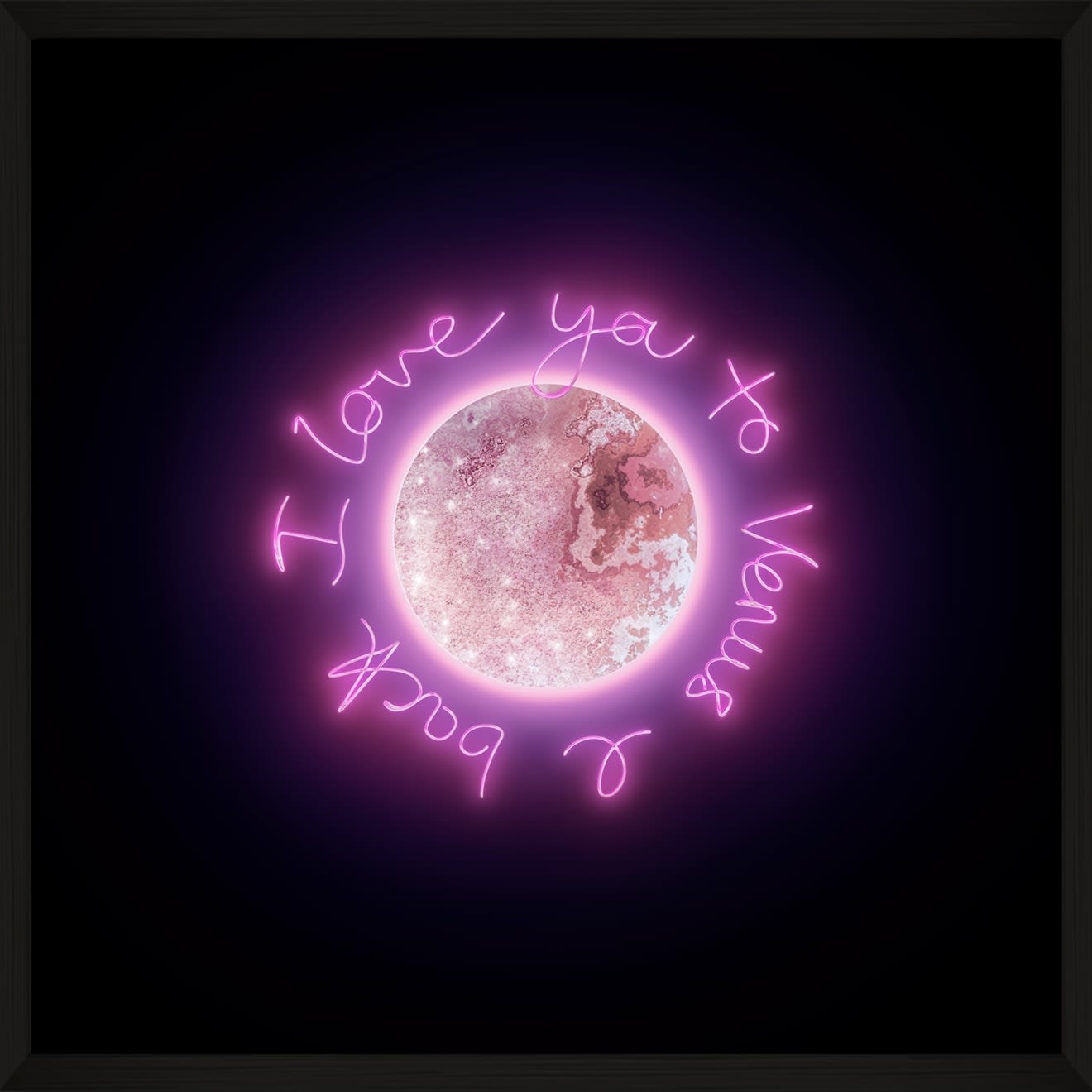 Lauren Baker, Venus & Back (Diamond Dust), 2020