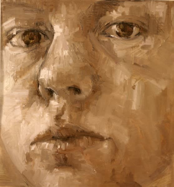 Carol Peace, Portrait in Browns