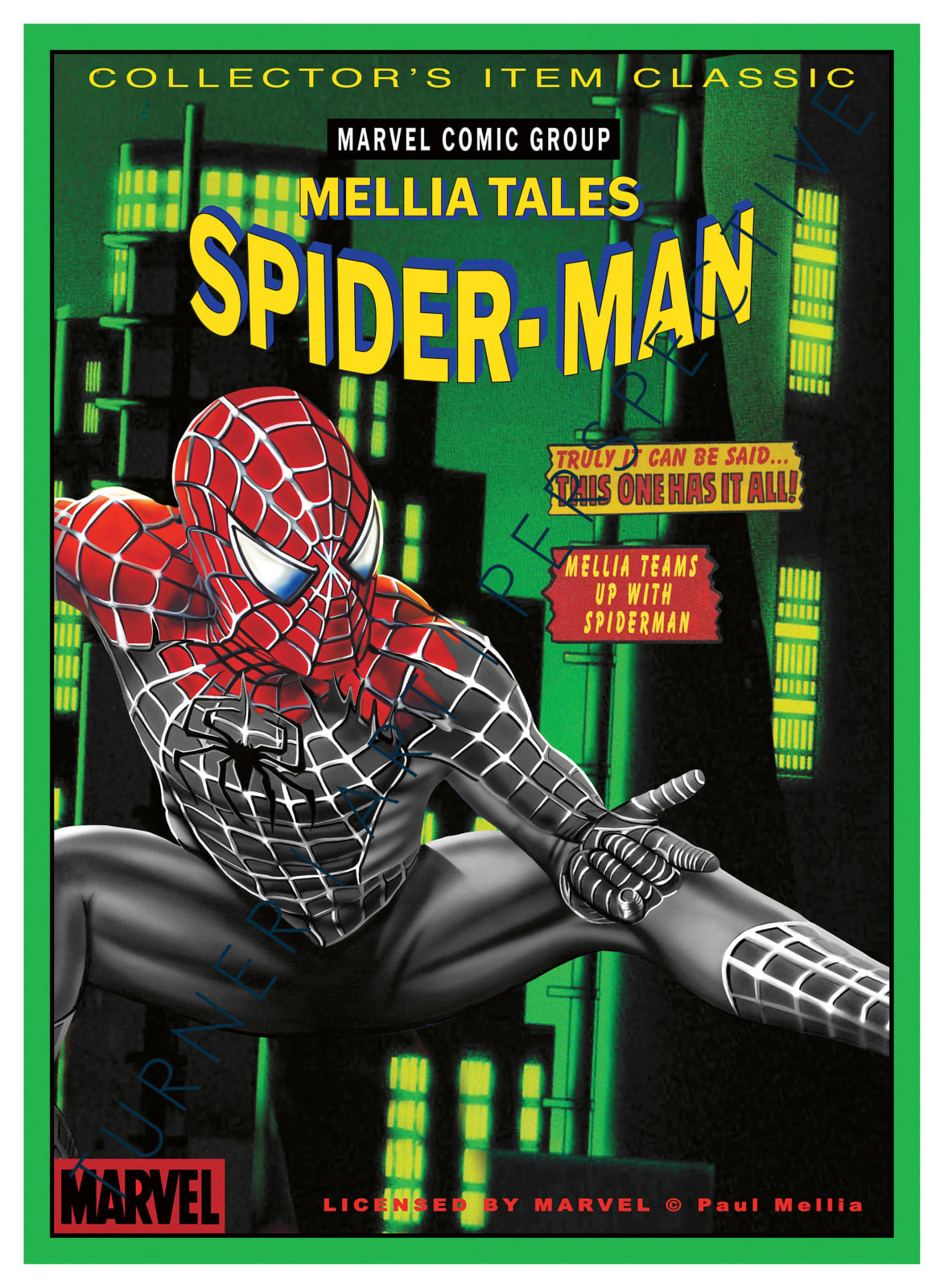 Paul Mellia, Spiderman Darkside, 2024