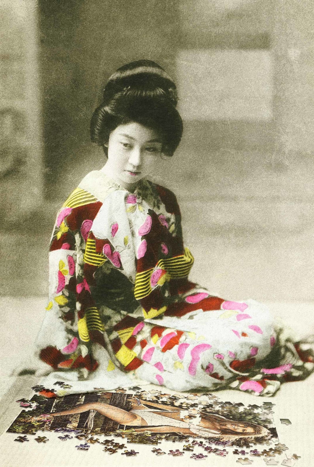 Geisha Girl with Playboy jigsaw