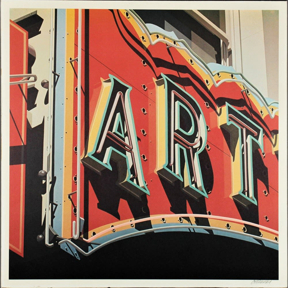 Robert Cottingham, Art, 1992