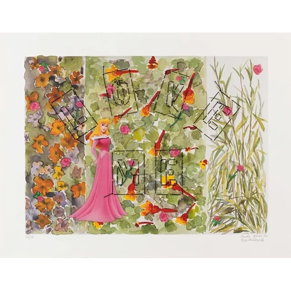 Ghada Amer Reza Farkhondeh, Love Me, 2006